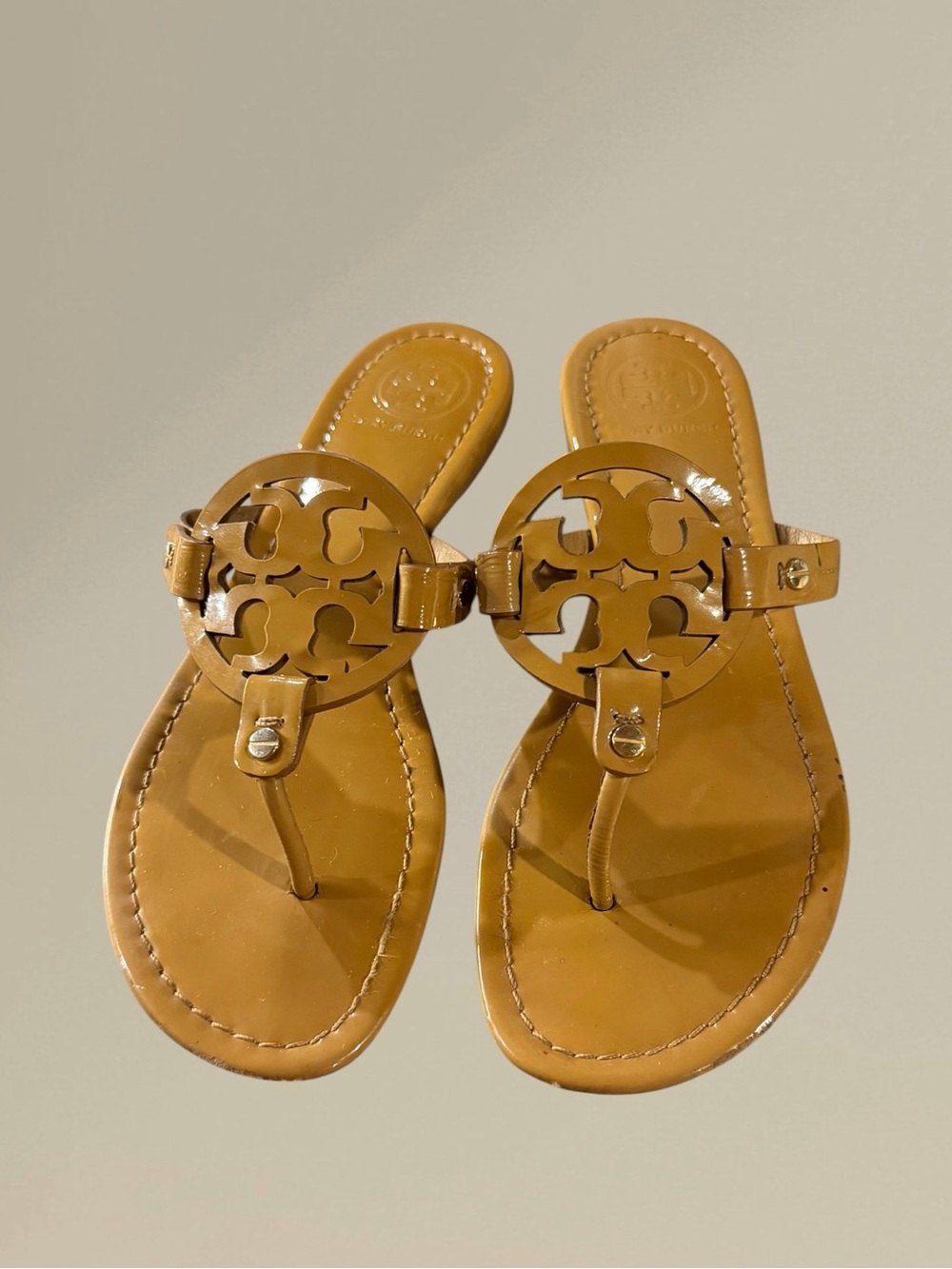 Tory Burch Miller Patent Leather Sandals
